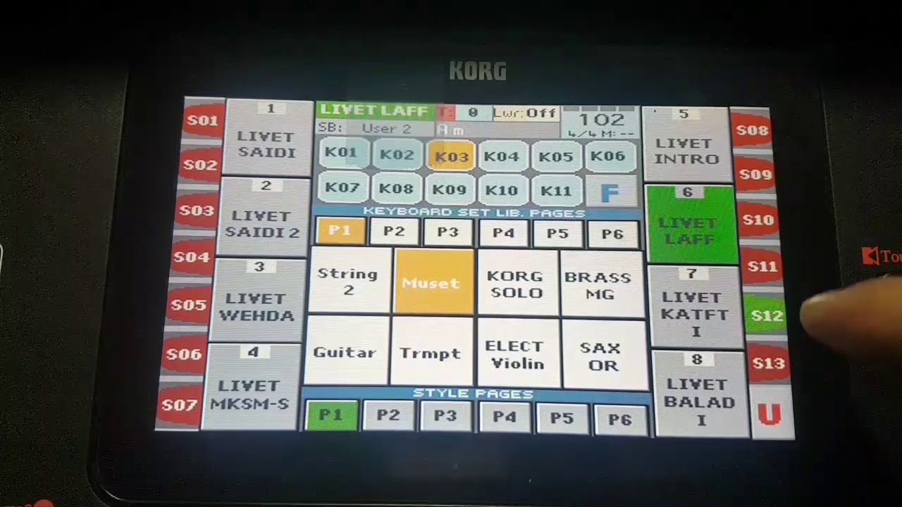 KORG PA4X OR MG2 new live Lebanon