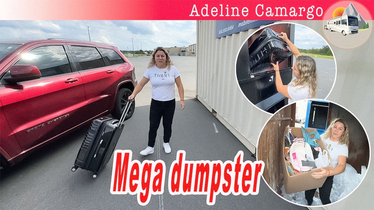Mega Dumpster: Caixa cheia, chegamos na hora certa deu boa
