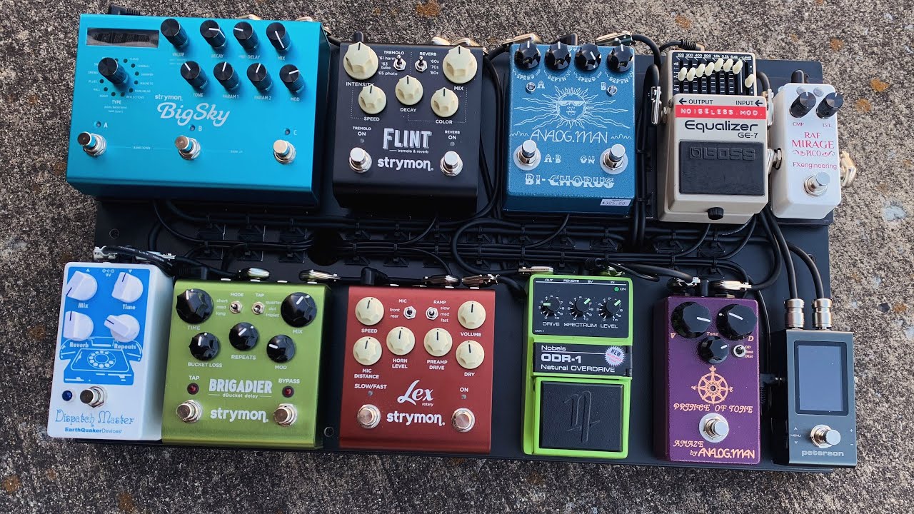 Fantastic Pedalboard build!