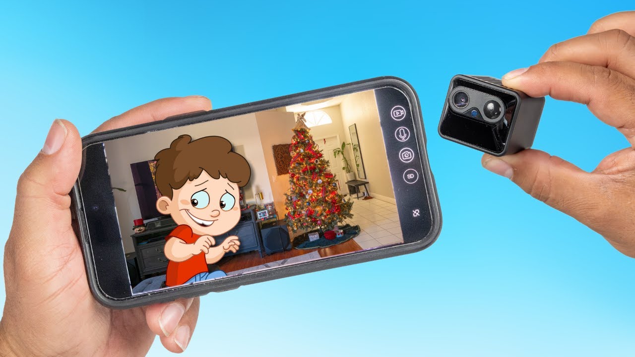 Awesome Mini Spy Camera to See EVERYTHING A20 Plus