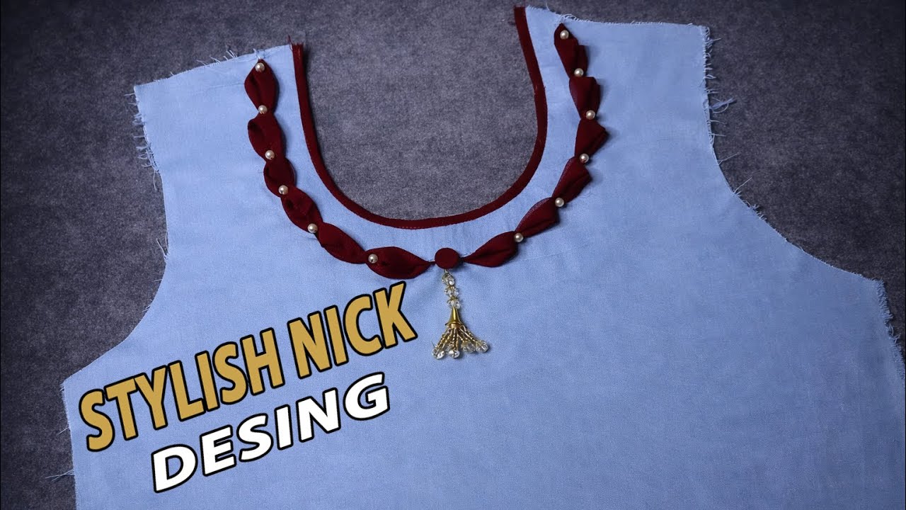 Beautiful Neck Design Sewing Tutorial | Easy & Elegant Pattern