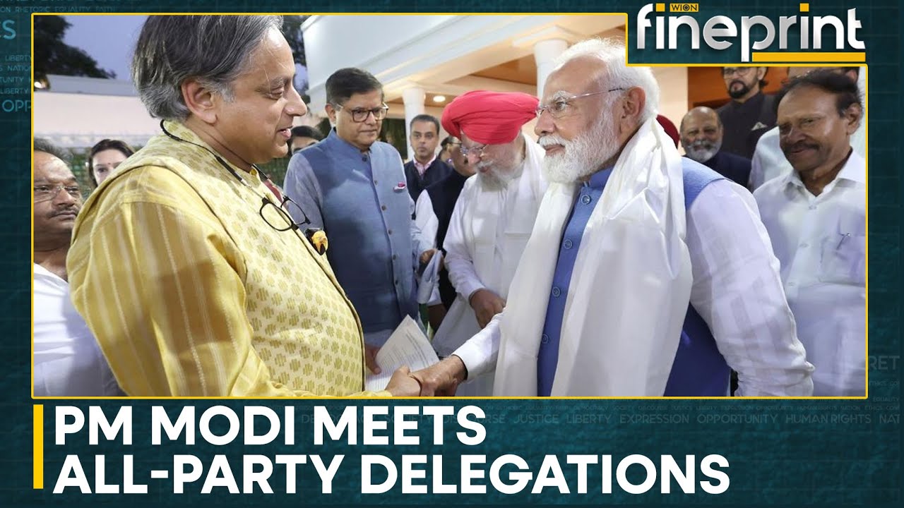 Operation Sindoor: India's PM Narendra Modi Meets All Party Global Outreach Delegations | Fineprint