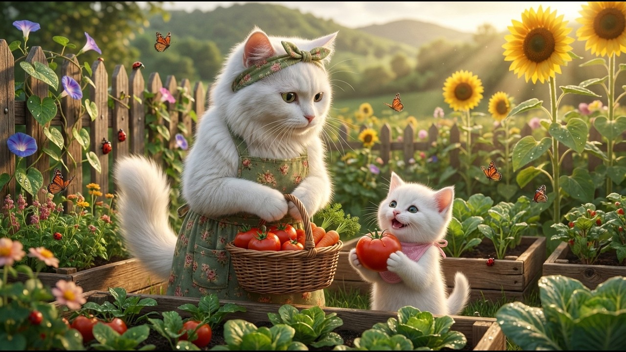 A Day in the Life of a Cat Mom & Her Tiny Kitten | A Collection of Heartwarming AI Stories🌸🐱