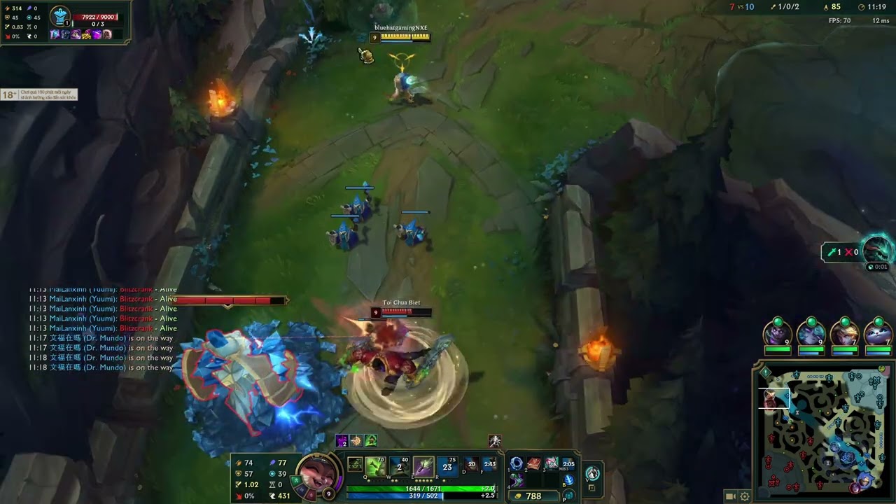 Playing Taimo ranked everyday until Rito make his w scale with ap(day 2030)