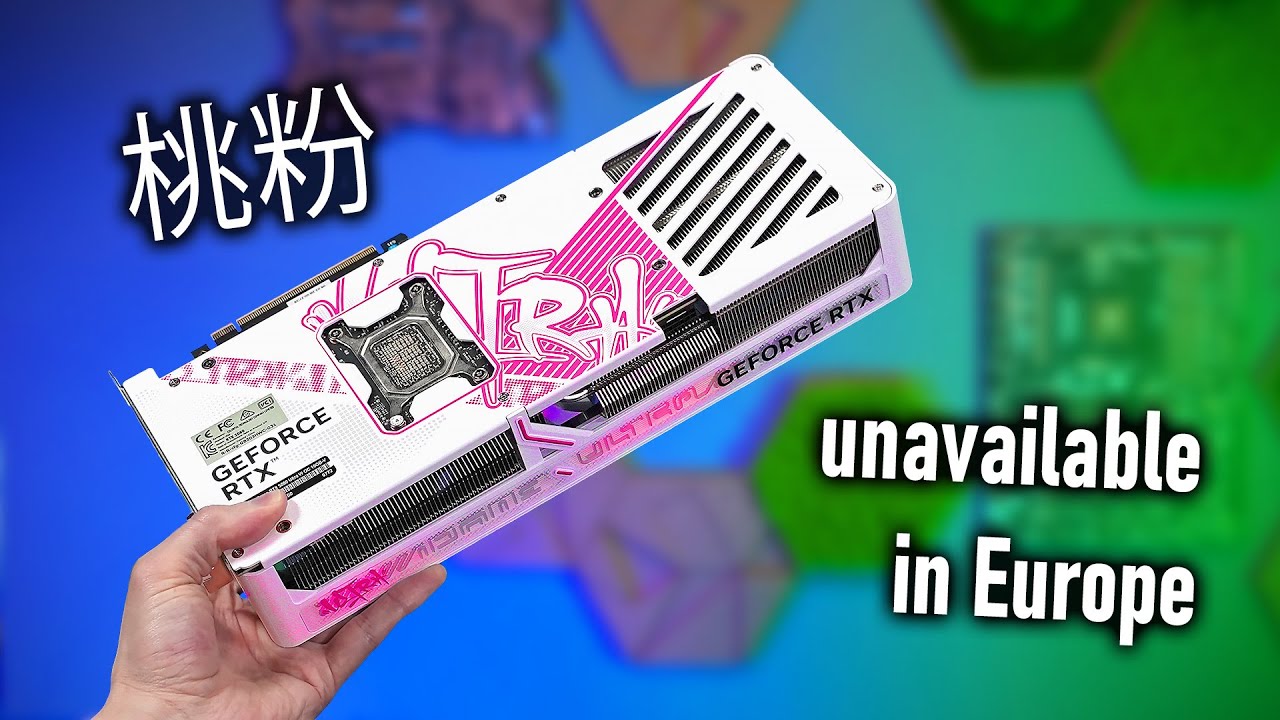 You Can't Buy This Beautiful Chinese RTX 5080 in Europe