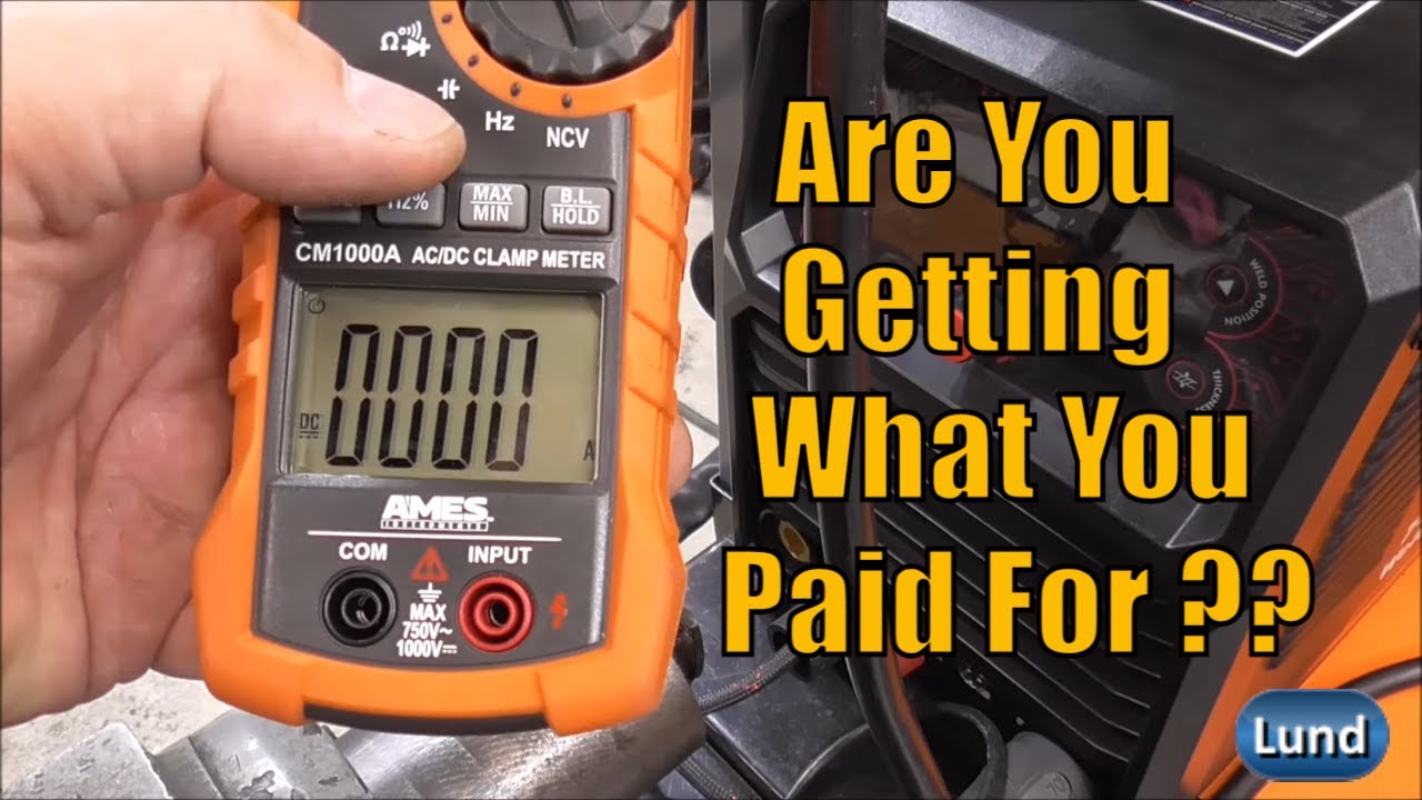 How to Check Welder Output Amperage A Simple TEST