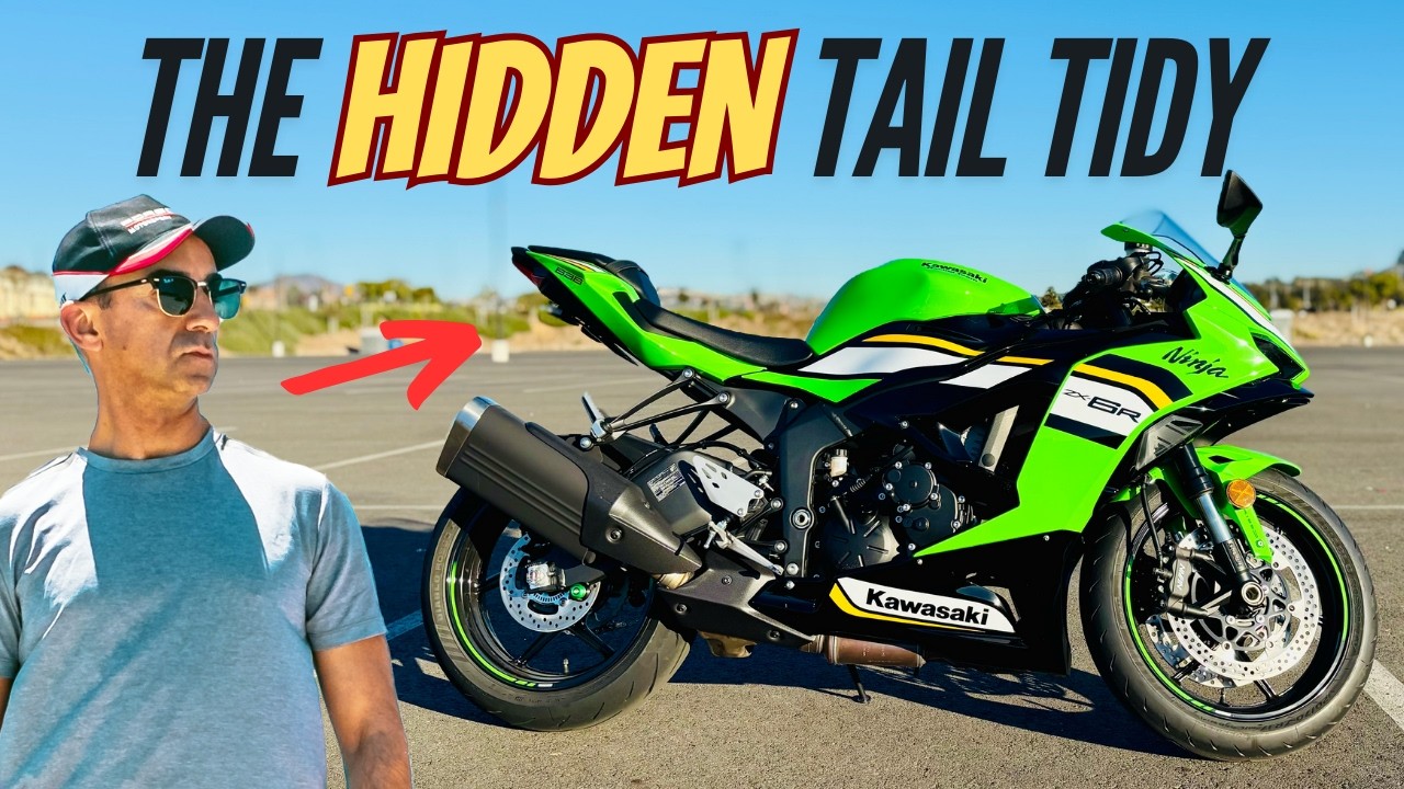 ZX6R New Rage Cycles Tail Tidy Fender Eliminator Install (2019+)