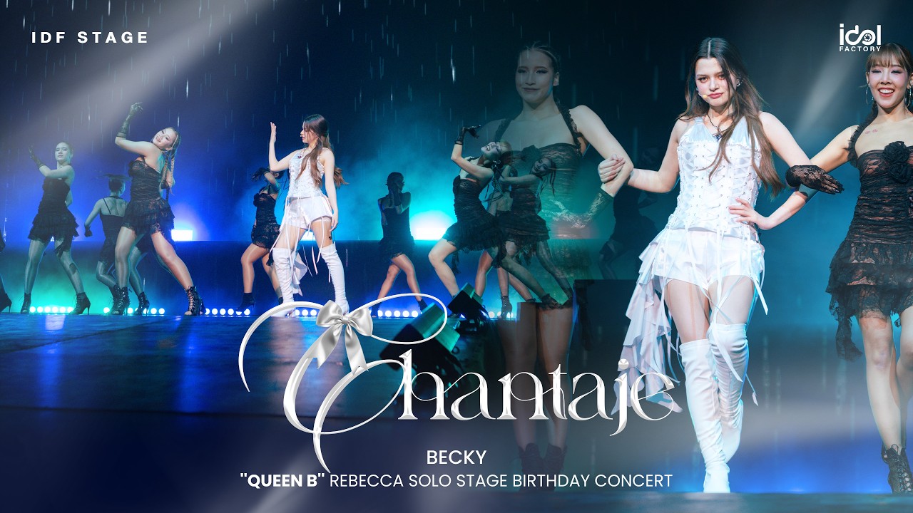 Chantaje Cover by BECKY | ''Queen B'' Rebecca solo stage birthday concert