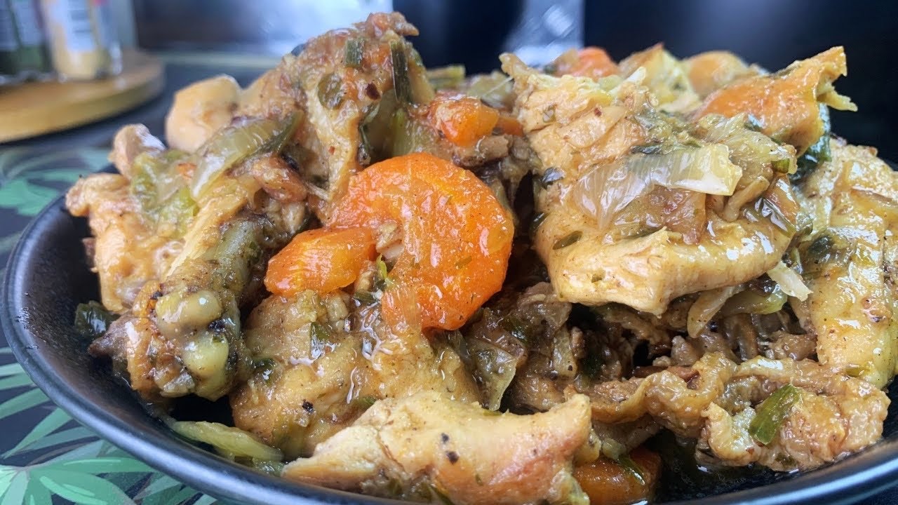POULET FERMIER:une autre manière de cuisiner le poulet fermier aux légumes (poireaux,carotte..)goût