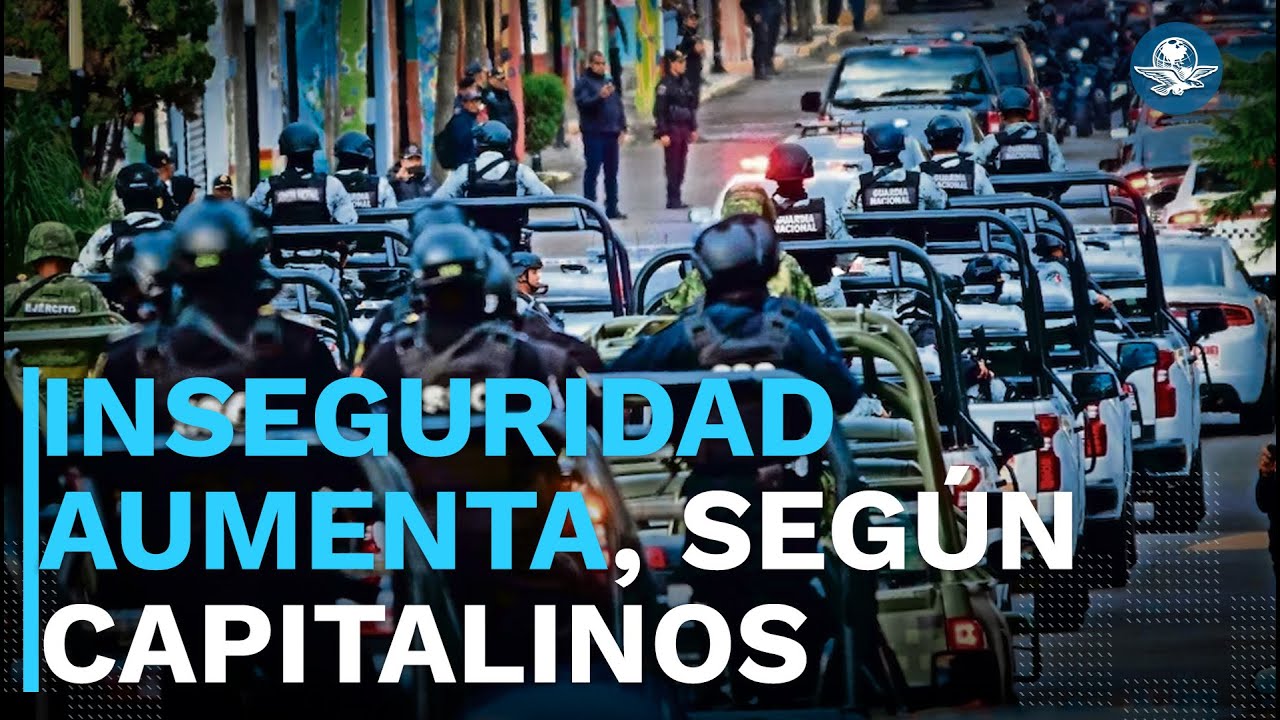 Crece percepci&oacute;n de inseguridad en 9 alcald&iacute;as seg&uacute;n encuesta del Inegi