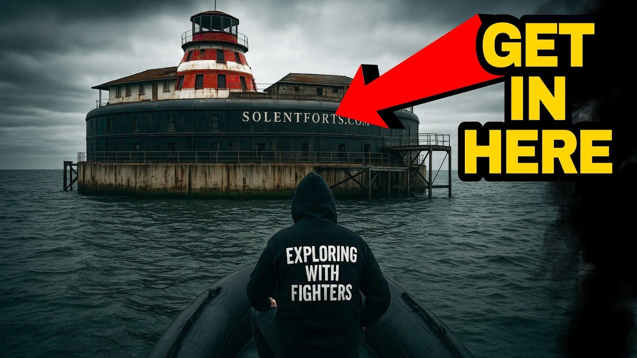 The Floating Hotel Abandoned at Sea | £7,000,000 Sea Fort No Mans Portsmouth