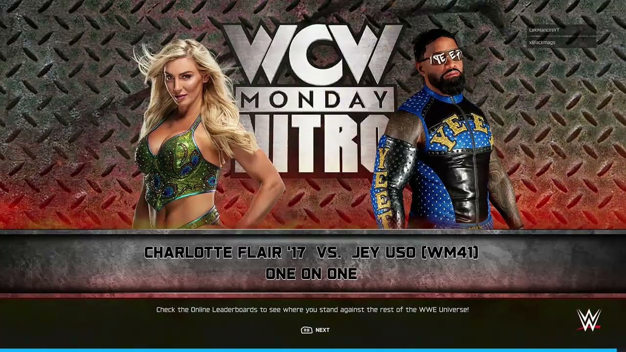 CHARLOTTE FLAIR '17 defeats xBlackmags