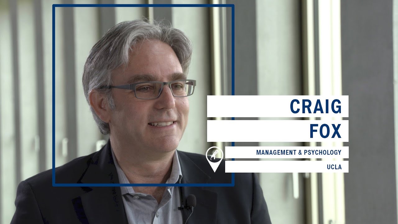 Uncertainty: a view from Management and Psychology, with Craig Fox