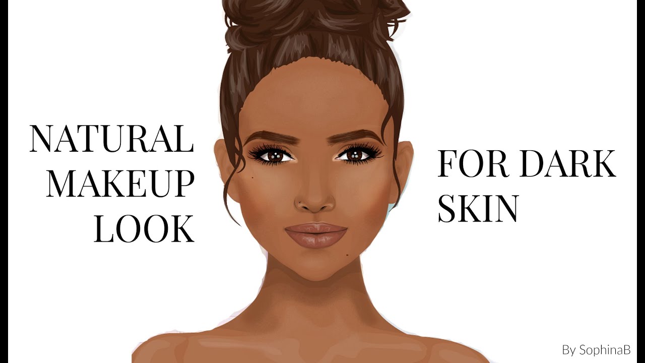 Natural Makeup Look | Dark Skin ~ SophinaB