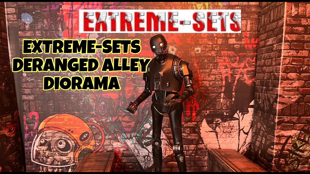 Extreme Sets Deraigned Alley Diorama Unboxing
