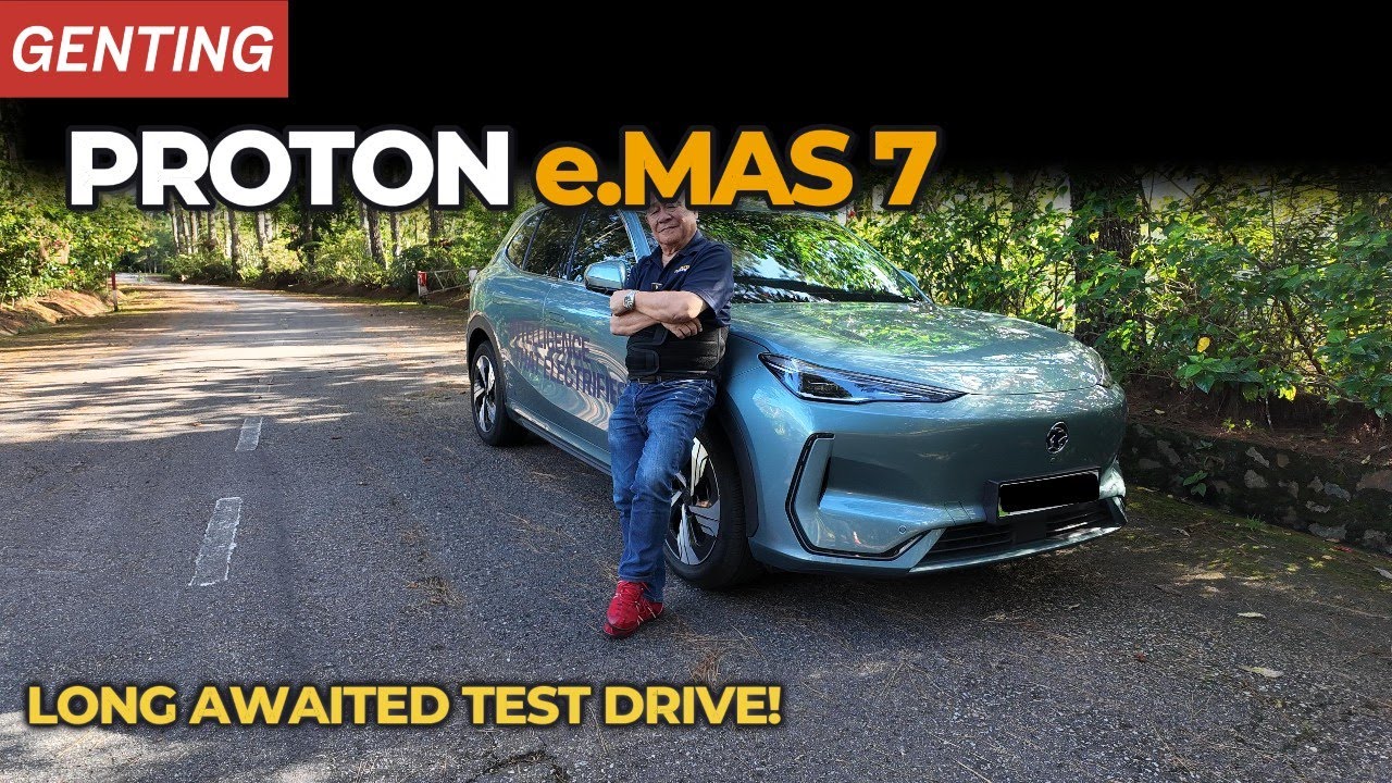 Proton e.MAS 7 All-Electric SUV Tested on Genting | YS Khong Driving