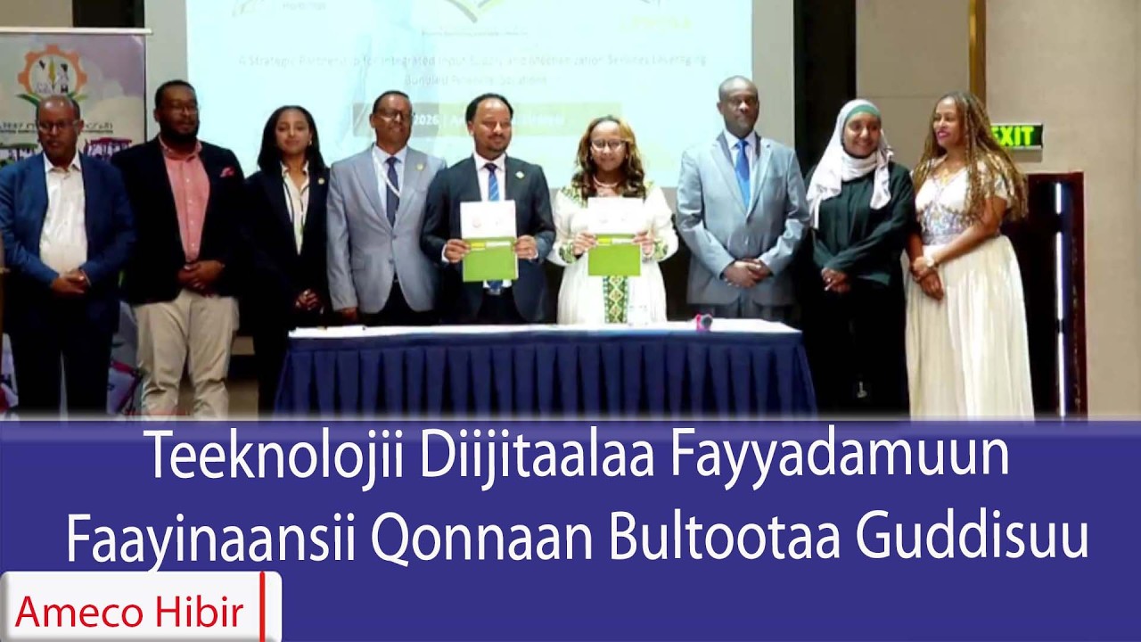 AMECO HIBIR: Teeknolojii Diijitaalaa Fayyadamuun Faayinaansii Qonnaan Bultootaa Guddisuu 09/07
