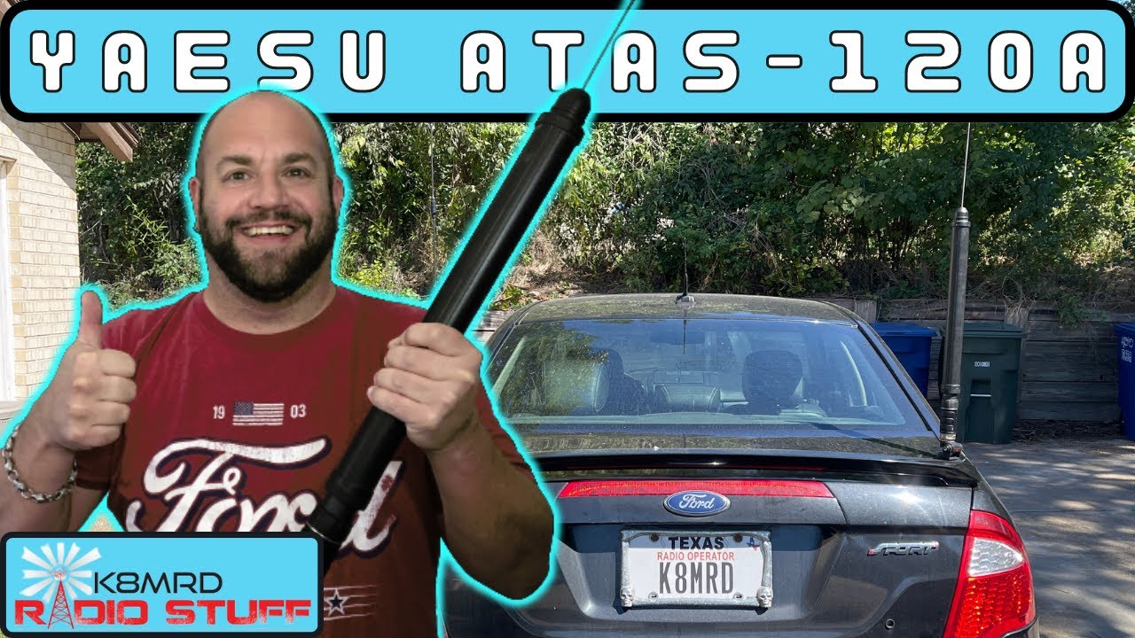 Мобильная КВ/УКВ/УВЧ-антенна Yaesu ATAS-120A с отверткой