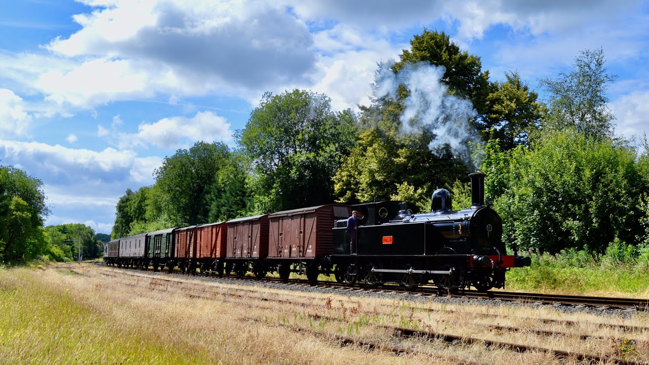 LNWR Coal Tank 1054 on a Parcels Train - Footplate Experience Train - 14th July 2022