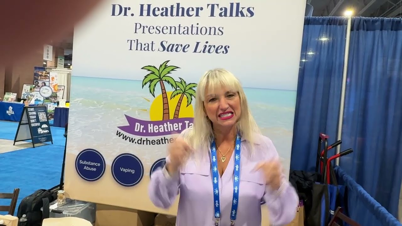 Dr. Heather talks: Thank you for visiting our NJEA 2025 Conference booth