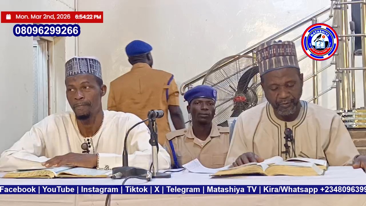 #Ramadan13 Kai tsaye tafsirin Alƙur'ani mai grima tare da Sheiƙ Yaƙub Musa Yaƙub