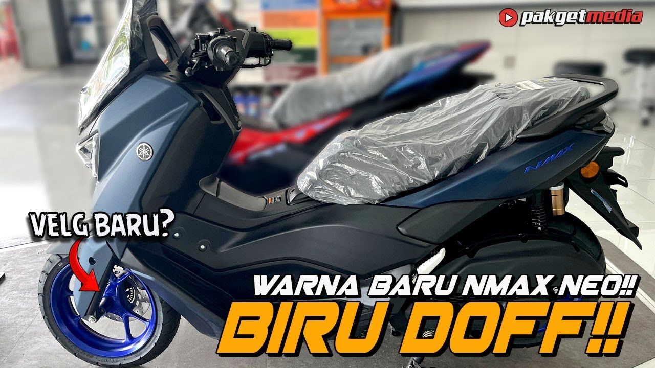 YAMAHA NMAX NEO WARNA TERBARU 2025 BIRU DOFF SEMUA SERBA BIRU!!