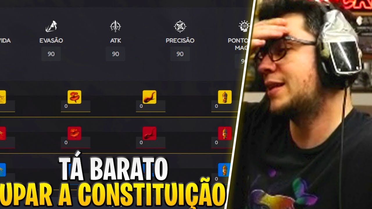 CALCULEI QUANTO &Eacute; PARA MAXIMIZAR A CONSTITUI&Ccedil;&Atilde;O E ME ARREPENDI 👻 | MIR4