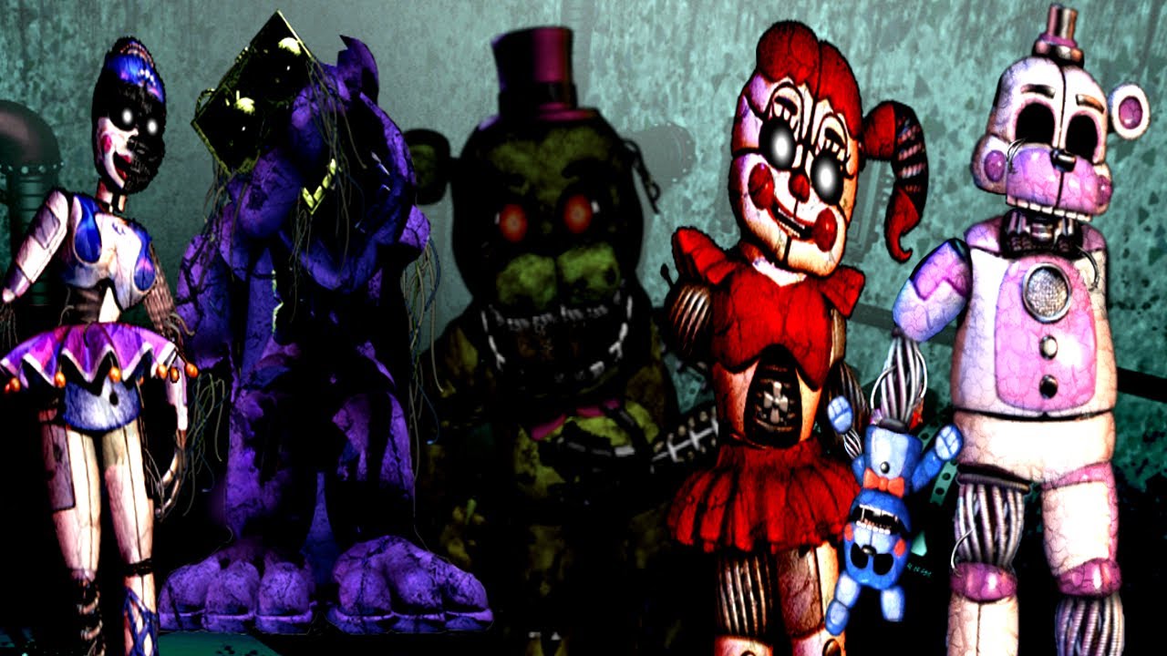 World of OLD Animatronics... || ALL JUMPSCARES