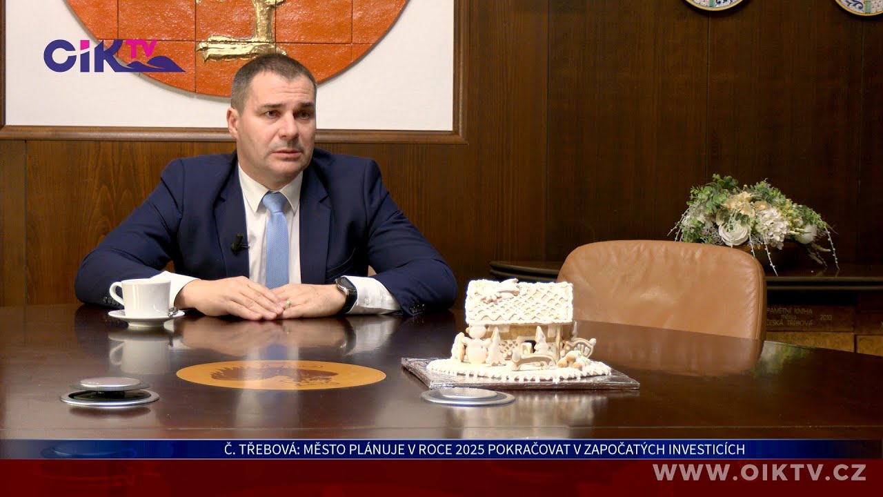 Česk&aacute; Třebov&aacute;: Město pl&aacute;nuje v roce 2025 pokračovat v započat&yacute;ch investic&iacute;ch