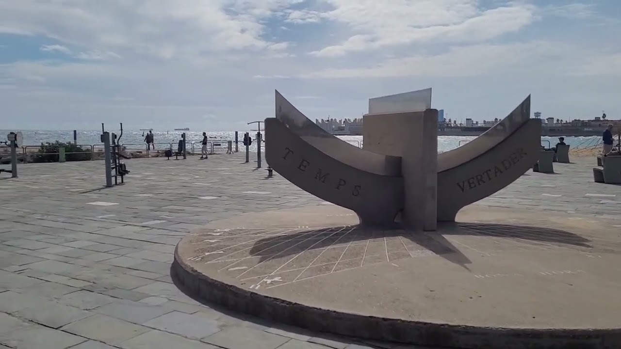 Пляжи Барселоны. 8.10.2022. Playas de Barcelona ( Barcelona beaches ).