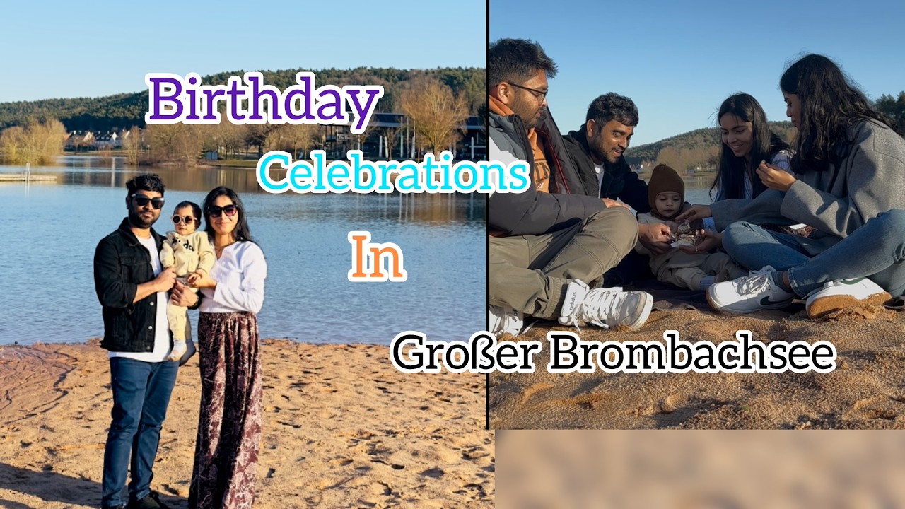 Birthday celebrations in Grosser Brombachsee ✨ || BJ Germany Lifestyle