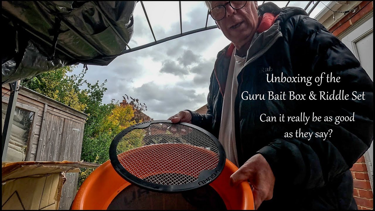 Guru Bait Bucket & Riddle Set Unboxing