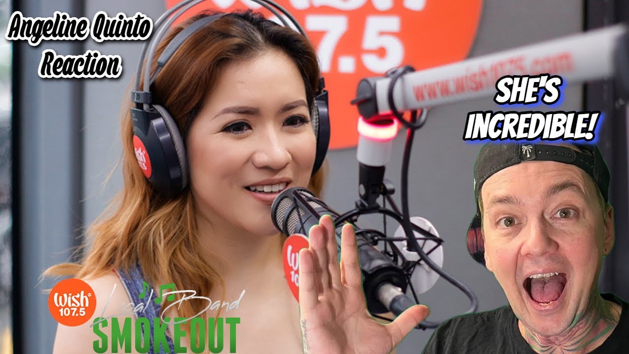 NEVER HEARD HER SING B4! Angeline Quinto - At Ang Hirap ( Reaction / Review ) LIVE ON WISH 107.5 BUS