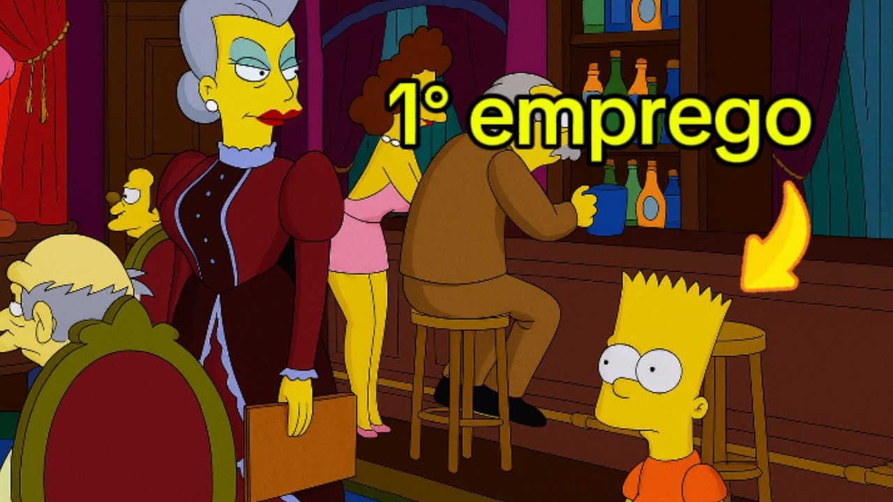 Bart vira CLT em uma mansão 