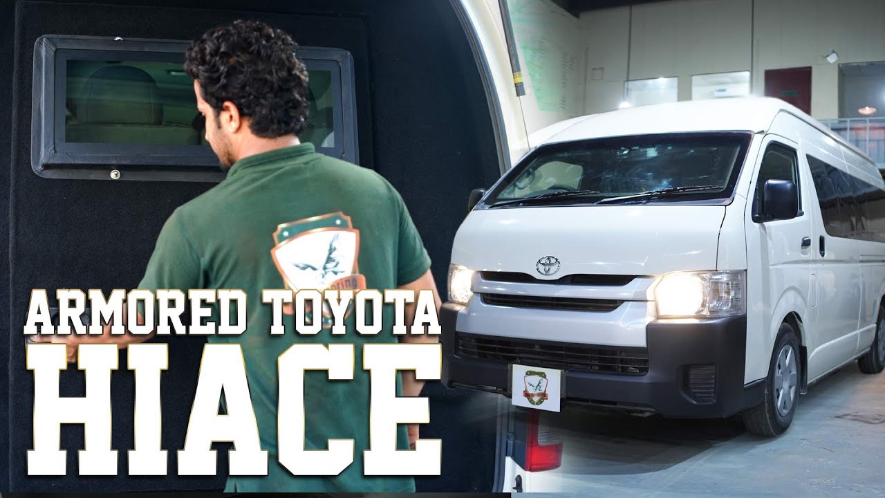 Armored TOYOTA HIACE I Pak Armoring (Pvt) Ltd