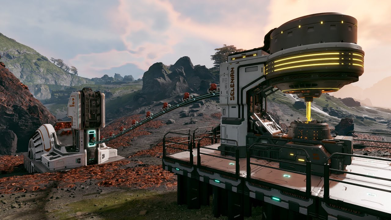 GLOBAL LAUNCH DAY +1 | New Space Factory Base Building Satisfactory Like Builder | StarRupture EA