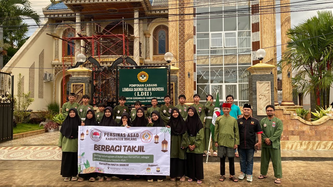 PERSINAS ASAD kab Malang menghalangi warga yang melintas ❗ Ada apa ❓