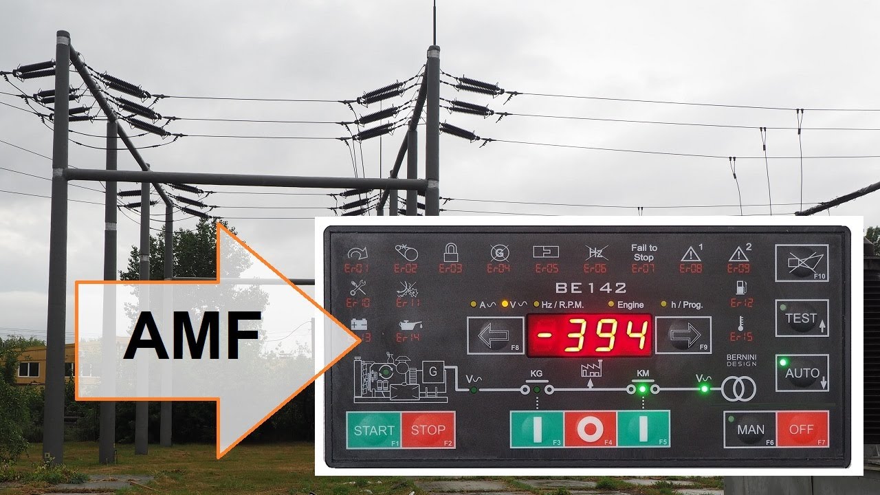 Automatic Mains Failure Controller