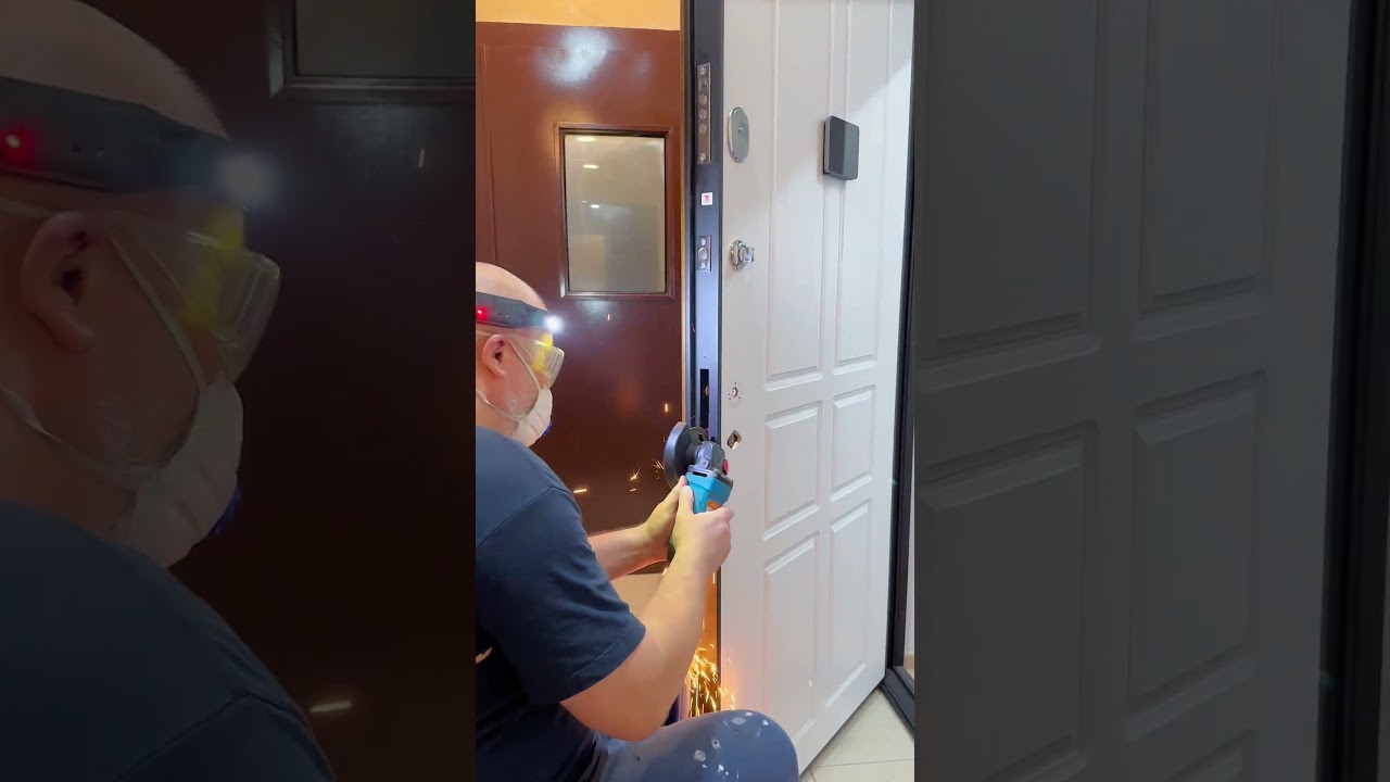 Установка умного замка Lockin V5 max