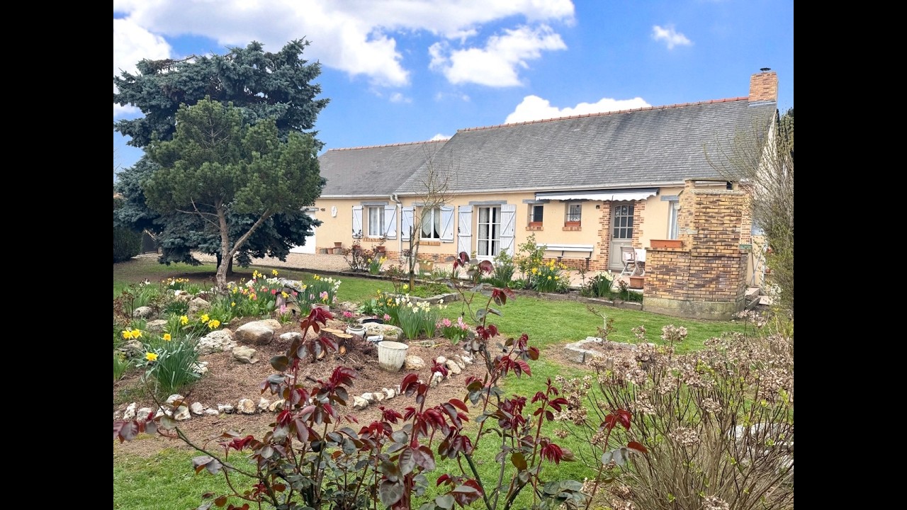 Saint-Pierre-des-Fleurs (27370) - pavillon plain-pied 115m2, 4 chambres, terrasses, jardin, garage !