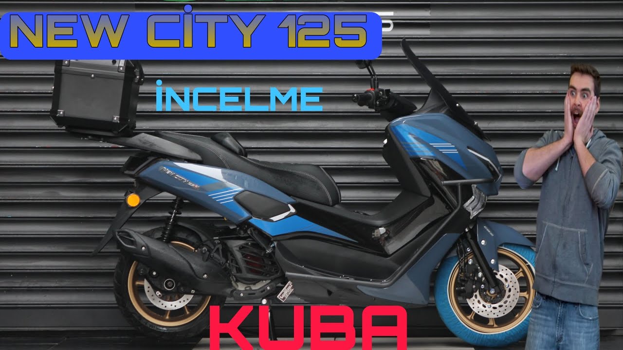 KUBA NEW CİTY 125cc|DETAYLI İNCELEME..