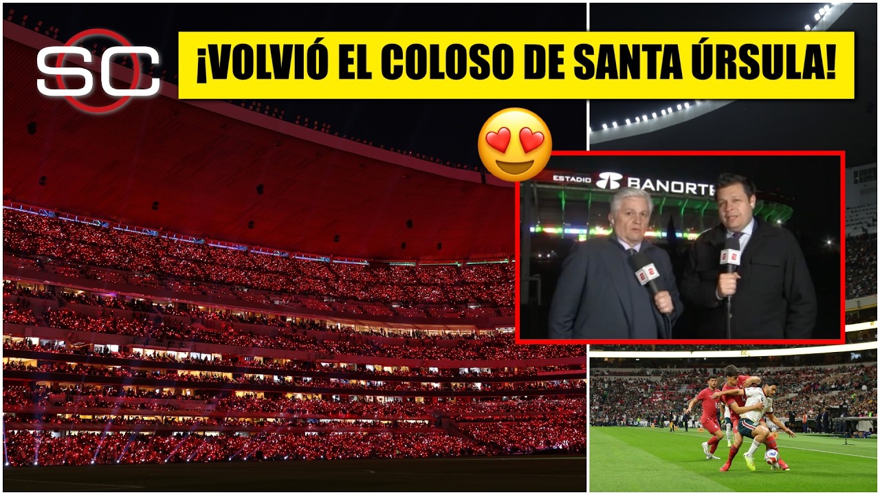 LA REINAIGURACI&Oacute;N del ESTADIO BANORTE SUPER&Oacute; el POBRE PARTIDO entre M&Eacute;XICO y PORTUGAL | SportsCenter