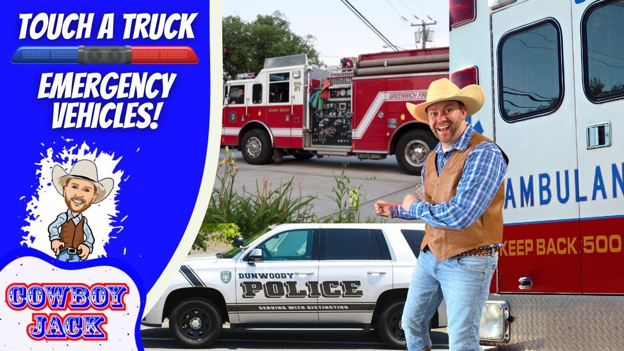 Touch A Truck | Emergency Vehicles for Kids | 1 Hour Special