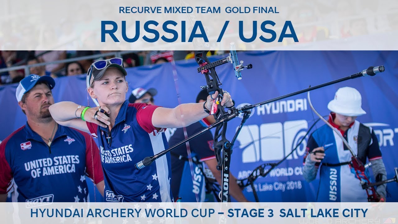 Russia v USA – recurve mixed team gold | Salt Lake 2018 Hyundai Archery World Cup stage 3