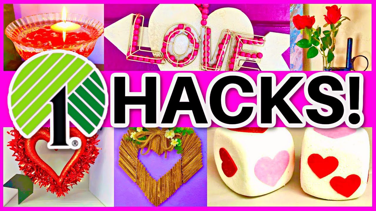 Dollar Tree DIYS!! Valentine's Day HACKS!! My All-Time FAVORITE Valentine's DIYS!! Easy to Make!!