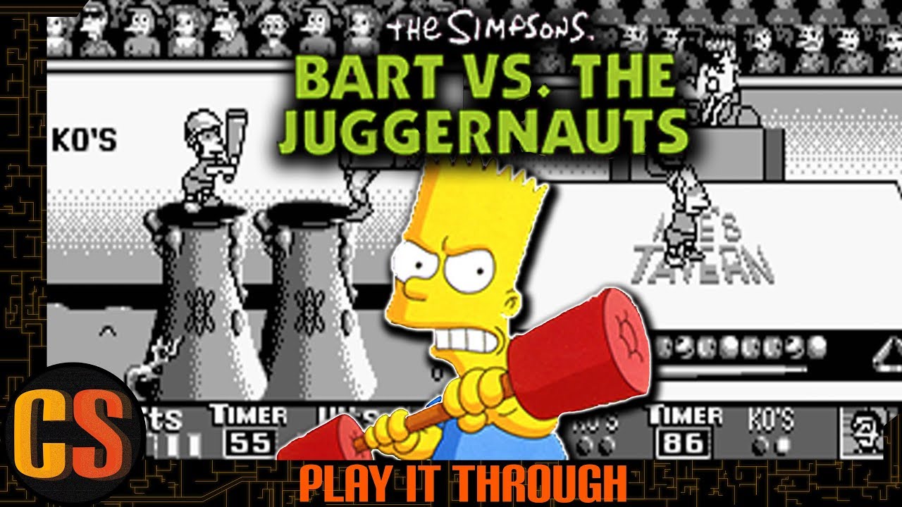 THE SIMPSONS: BART VS. THE JUGGERNAUTS - PLAY IT THROUGH