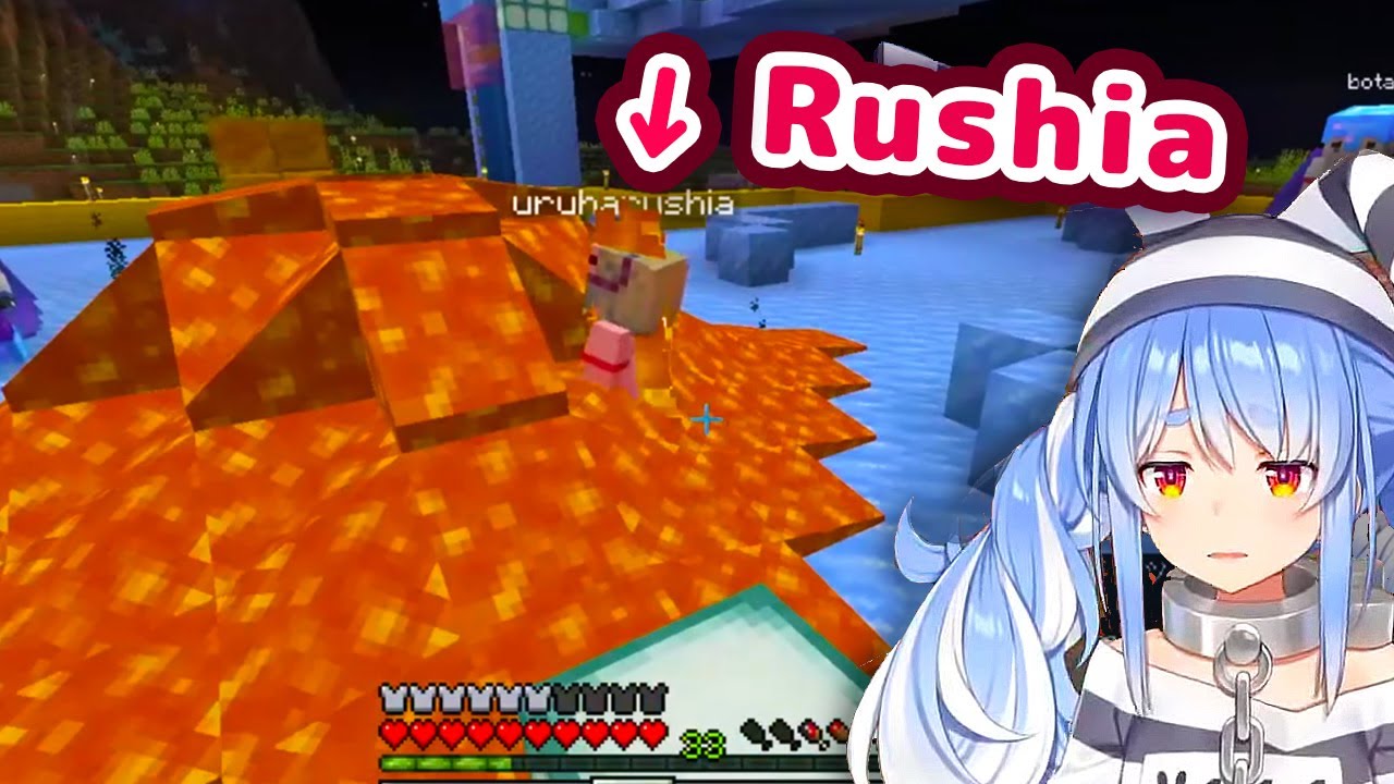 Pekora Sends Rushia To Die In Magma While Botan And Kanata Watch【ENG Sub/Hololive】
