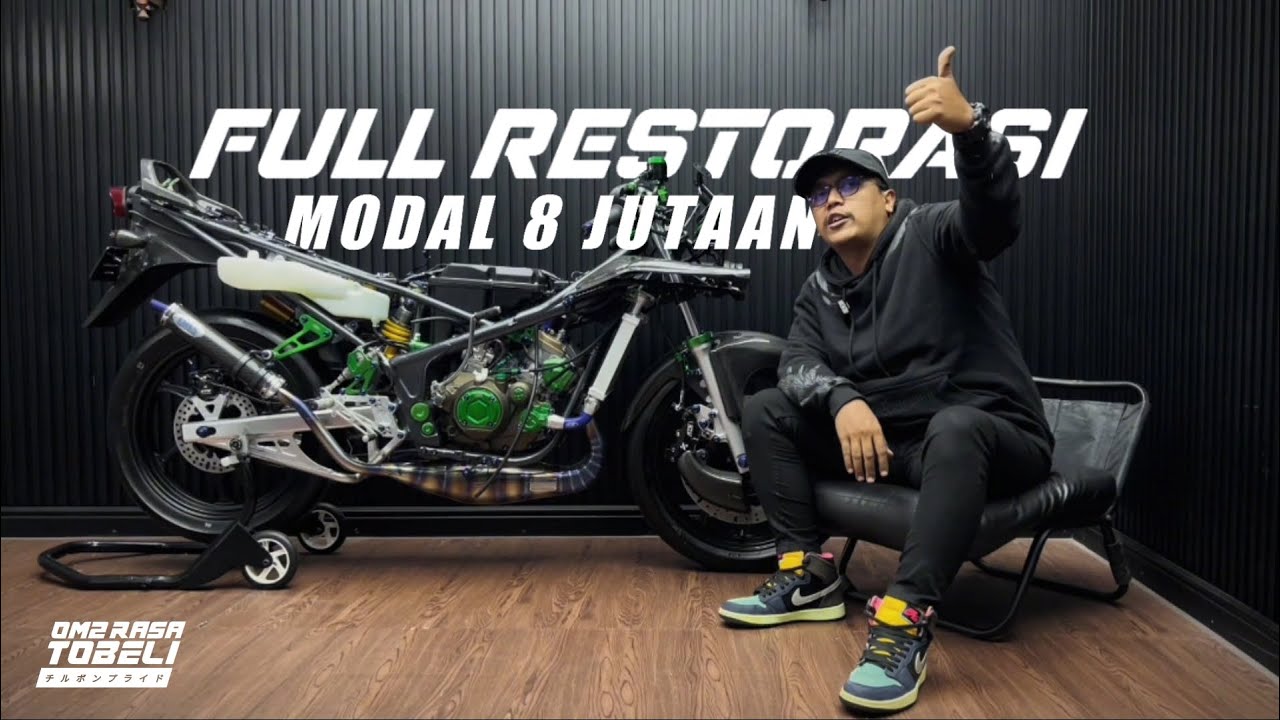 FULL RESTORASI NINJA RR OLD SE GEN 4 MODAL 8 JUTAAN MULAI DARI NOL