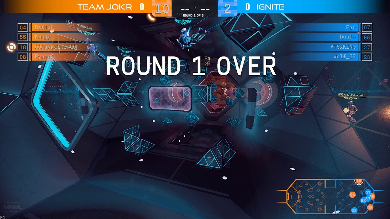 Echo Arena - Team Jokr vs Ignite - Season 1 Week 3 - VRML