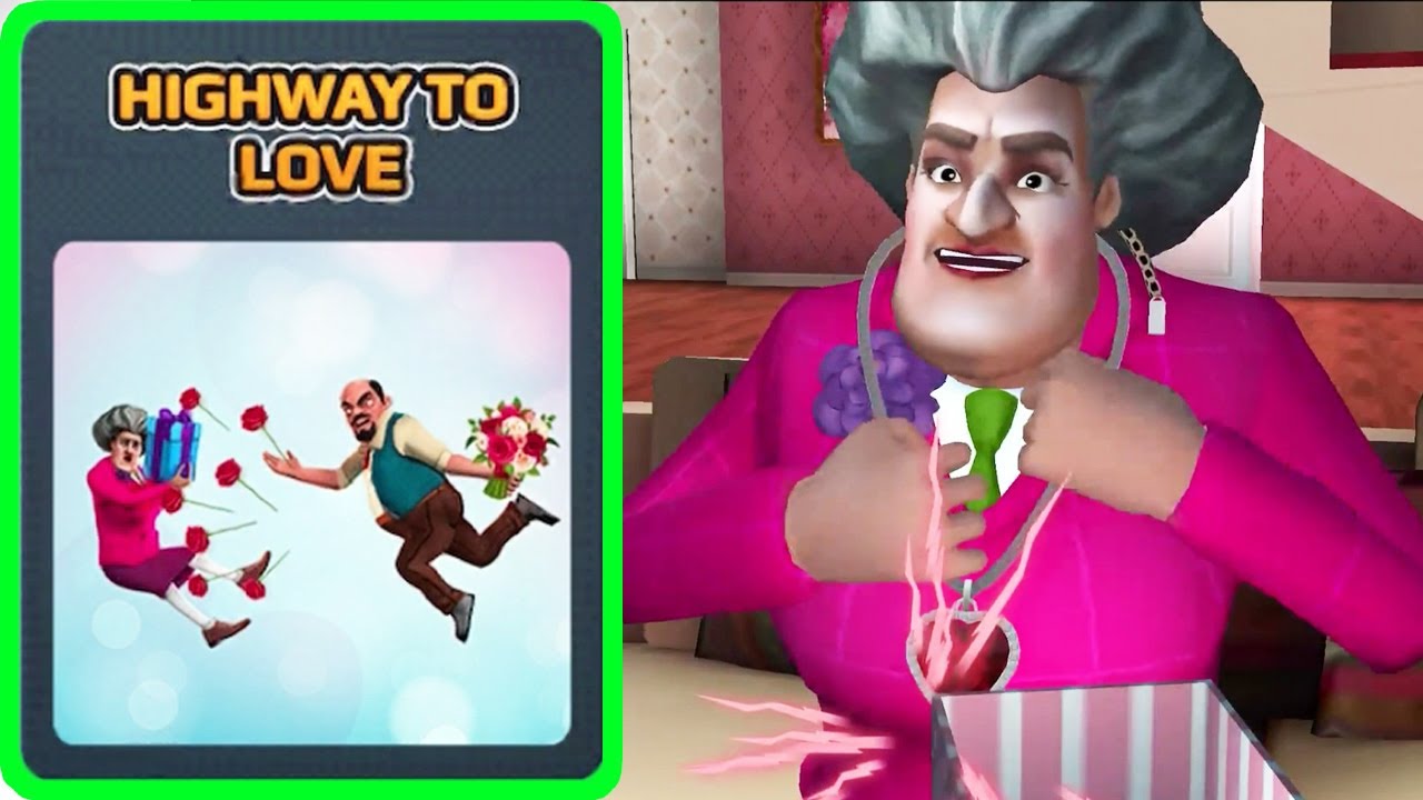 Scary Teacher 3D | Прохождение игры Miss T Highway to Love (iOS Android)